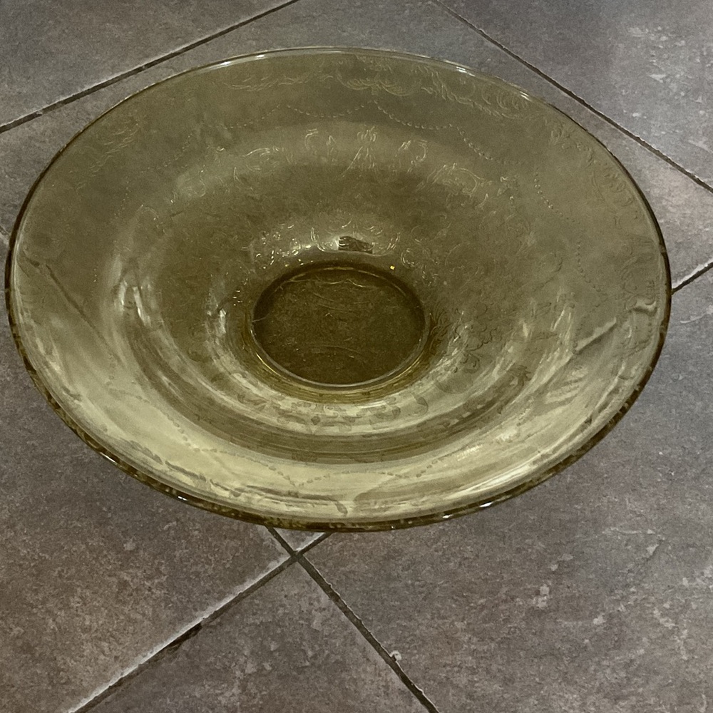 Elegant Glass Bowl
